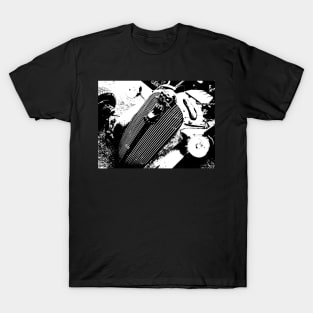 Rat Rod Skulls. T-Shirt